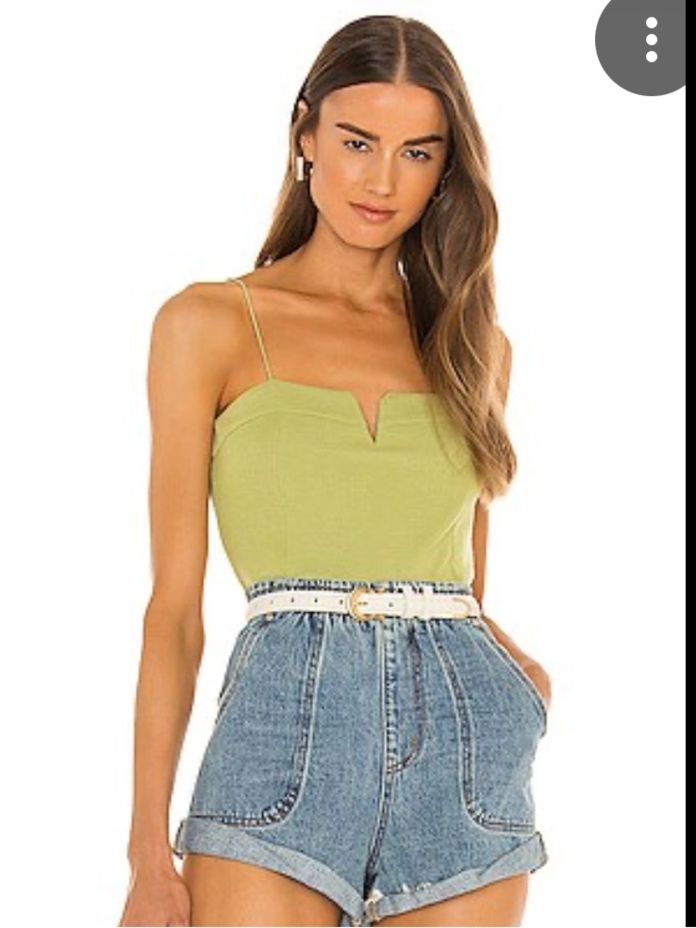 Line and Dot Luna V-Wire Top